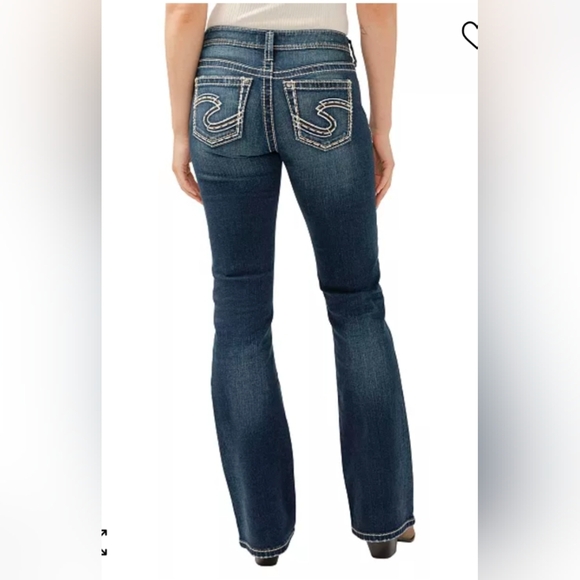 Silver Suki Surplus Mid-Rise Jeans. W31/L34. Euc. BootCut. - Picture 2 of 10